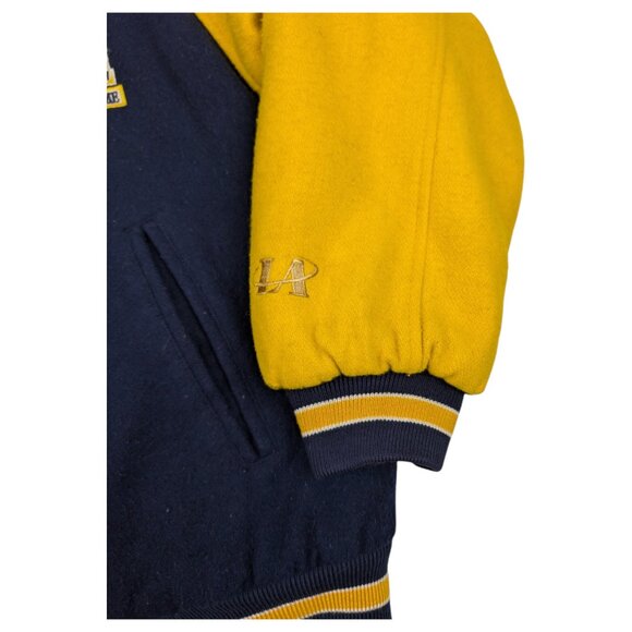 Vintage Logo Athletic Notre Dame Fighting Irish Varsity Jacket Wool Blend - Picture 5 of 15